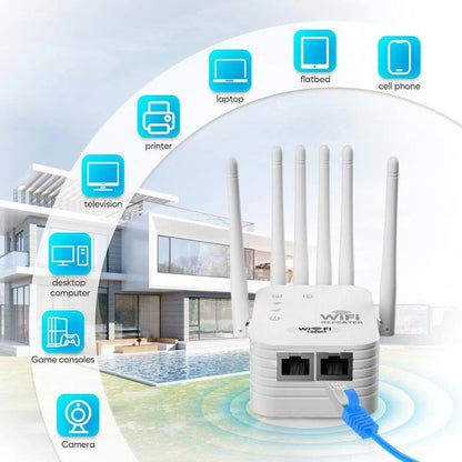 🔥Dual-Band WiFi Range Extender - Stay Connected Everywhere!