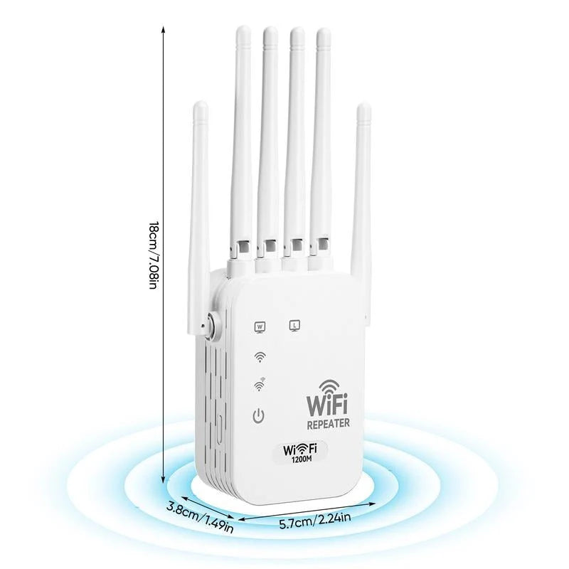 🔥Dual-Band WiFi Range Extender - Stay Connected Everywhere!