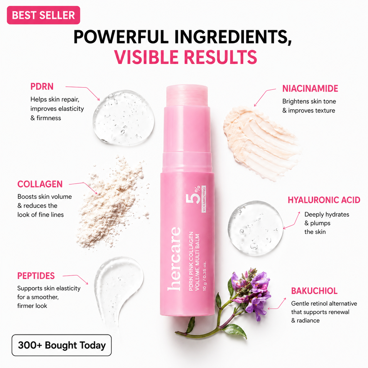 🎀Pink Collagen Volume Multi Balm🎀