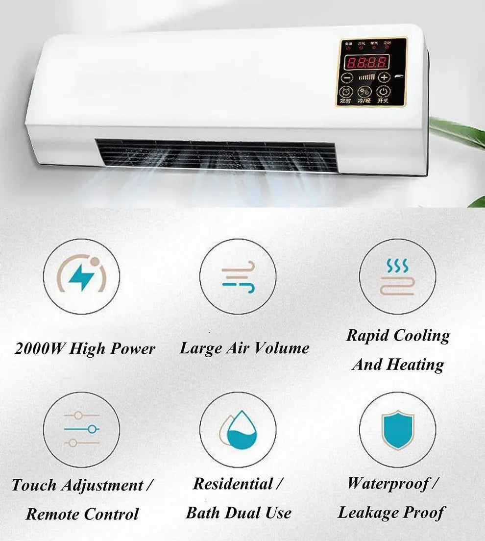❄️ 50% OFF Wall Mounted Air Conditioner | No Outdoor Unit Needed