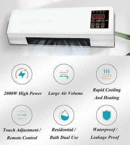 ❄️ 50% OFF Wall Mounted Air Conditioner | No Outdoor Unit Needed