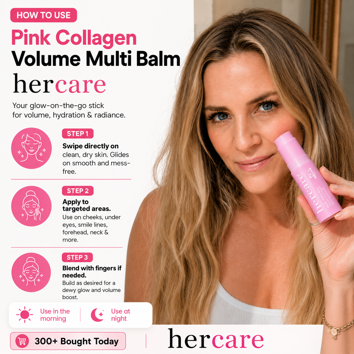 🎀Pink Collagen Volume Multi Balm🎀