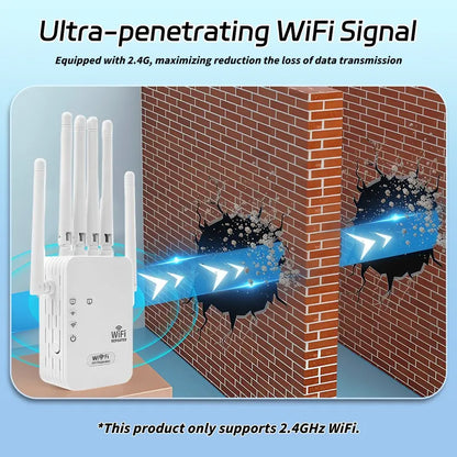 🔥Dual-Band WiFi Range Extender - Stay Connected Everywhere!
