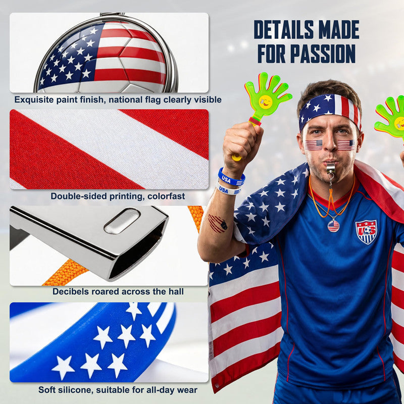 2026 World Cup 7 PCS Fan Accessories Kit