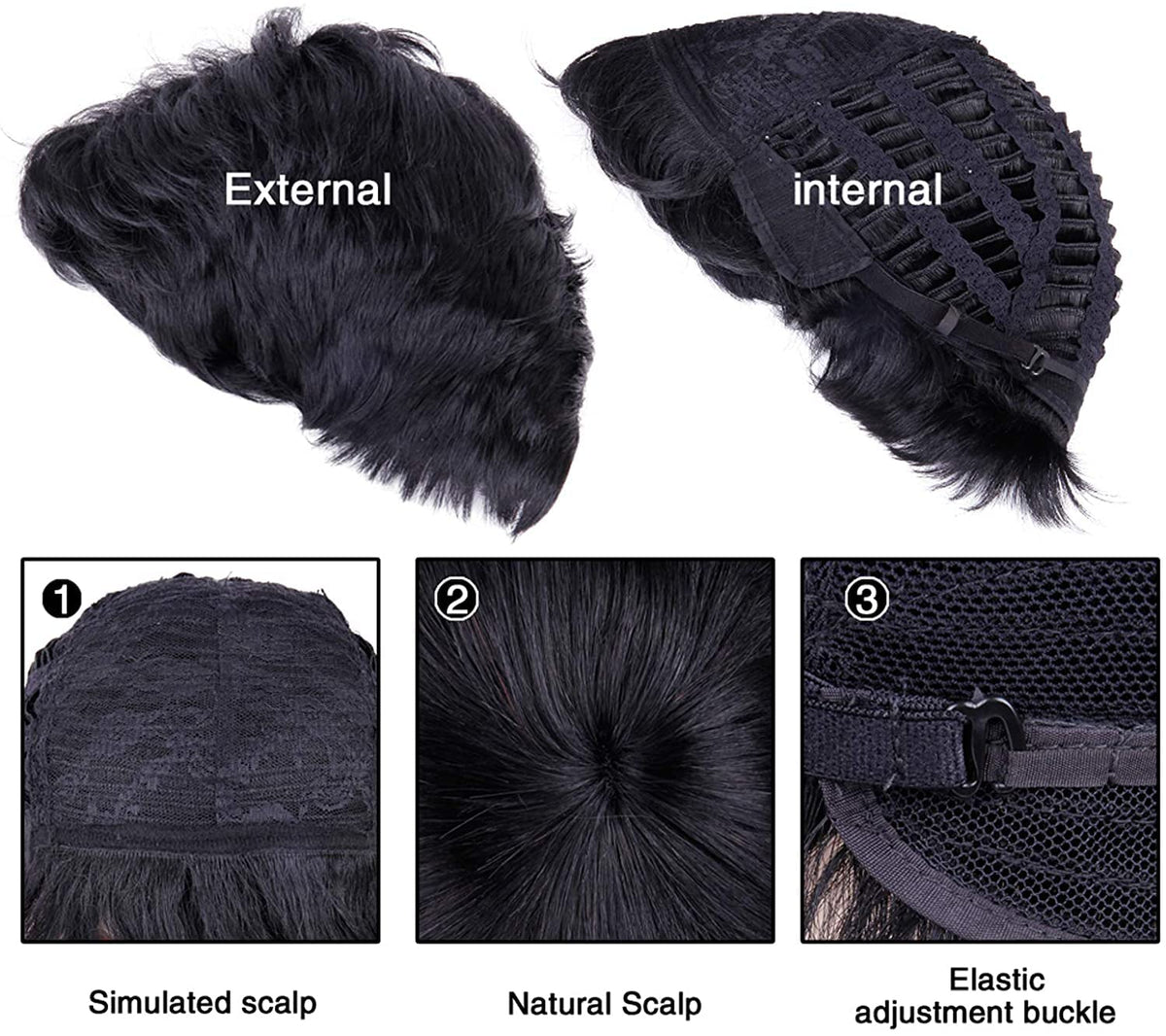 Men's wigs - Second wig half price!