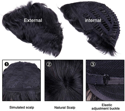 Men's wigs - Second wig half price!