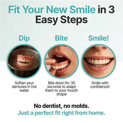 Custom-Fit Dentures -Designed for Comfort and a Natural-Looking Smile