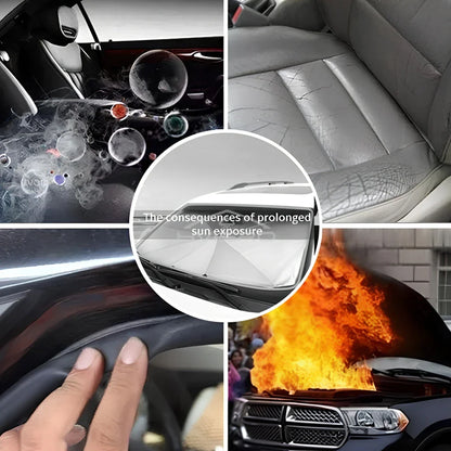 ☀️🚗 SALE 30% Multi Purpose Convenient Foldable Car Windshield Sunshades Interior Protechor Accessorie Part Auto Parasol Umbrella Front Covers
