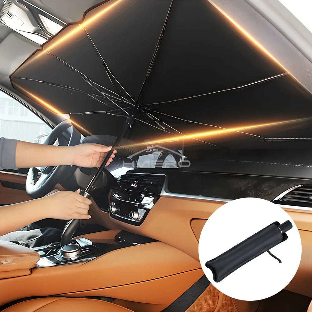 ☀️🚗 SALE 30% Multi Purpose Convenient Foldable Car Windshield Sunshades Interior Protechor Accessorie Part Auto Parasol Umbrella Front Covers