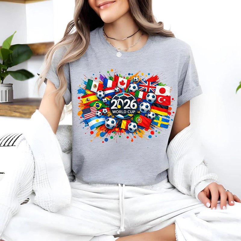 2026 World Cup T-shirt -- Buy 2 get 10% OFF