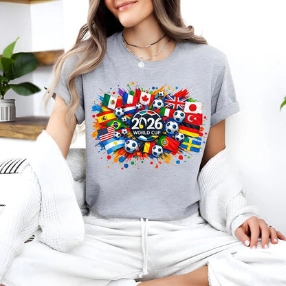 2026 World Cup T-shirt -- Buy 2 get 10% OFF