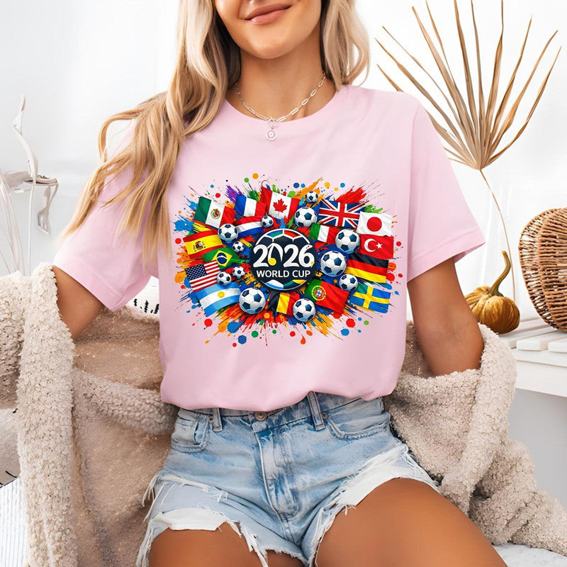 2026 World Cup T-shirt -- Buy 2 get 10% OFF