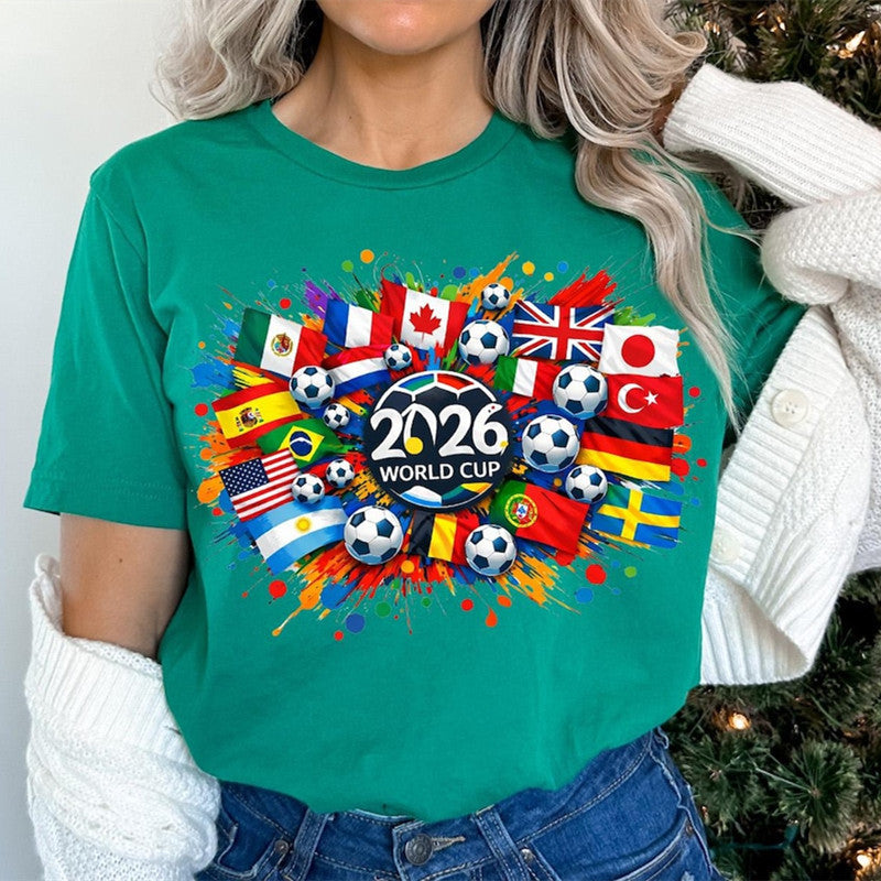 2026 World Cup T-shirt -- Buy 2 get 10% OFF