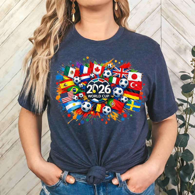 2026 World Cup T-shirt -- Buy 2 get 10% OFF