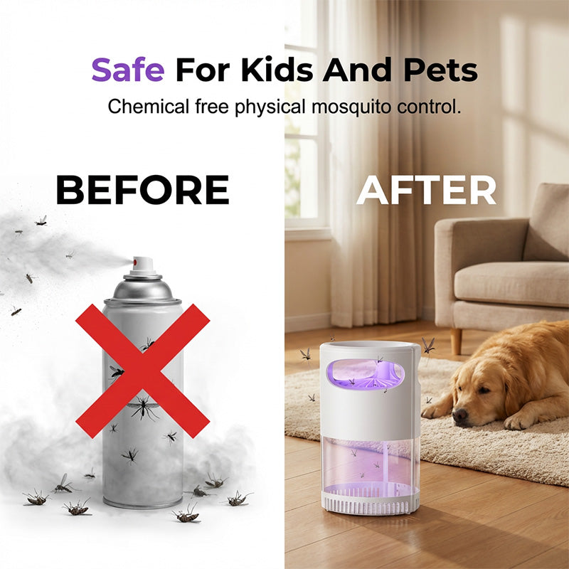 🦟 50% OFF!UV Mosquito Killer Lamp – quiet, USB, chemical-free. 50K+ sold! 🔇🌙